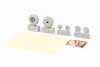 Eduard 6481136 P-40N wheels block tread EDUARD 1/48